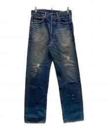 VISVIM（ビズビム）の古着「ダメージ加工デニムパンツ」｜インディゴ