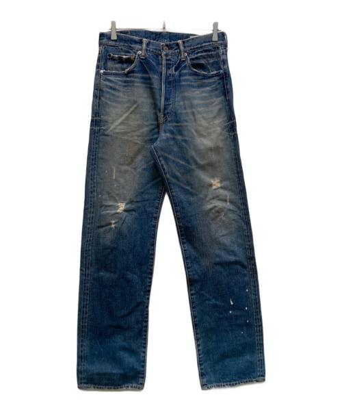 VISVIM（ビズビム）VISVIM (ビズビム) ダメージ加工デニムパンツ インディゴ サイズ: W33×L33の古着・服飾アイテム