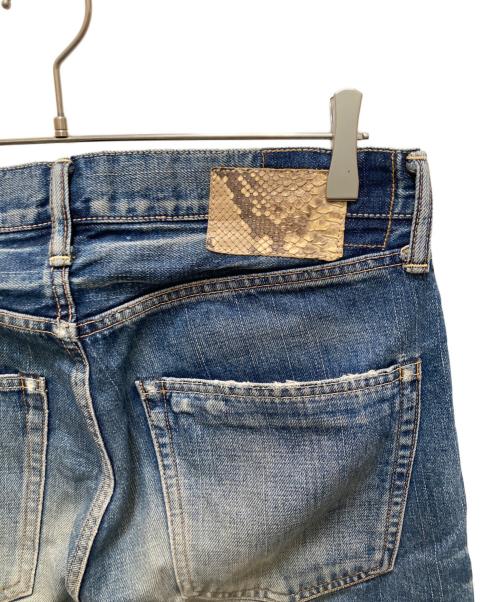 VISVIM（ビズビム）VISVIM (ビズビム) ダメージ加工デニムパンツ インディゴ サイズ: W33×L33の古着・服飾アイテム