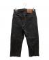 LEVI'S (リーバイス) 505 後染めブラックデニムパンツ ブラック サイズ:W32×L36：8000円
