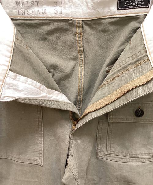 JOURNAL STANDARD HOMESTEAD（ジャーナルスタンダード ホームステッド）JOURNAL STANDARD HOMESTEAD (ジャーナルスタンダード ホームステッド) HBTパンツ グリーン サイズ:W32　Ⅼ31の古着・服飾アイテム