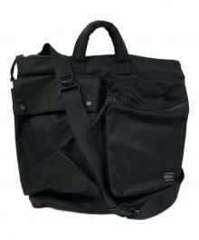 PORTER（ポーター）の古着「ユニット 2WAY ヘルメットバッグ」｜ブラック