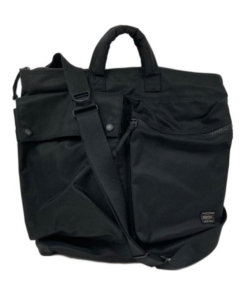 PORTER（ポーター）PORTER (ポーター) ユニット 2WAY ヘルメットバッグ ブラックの古着・服飾アイテム