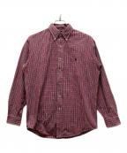 RALPH LAURENラルフローレン）の古着「チェックシャツ」｜レッド