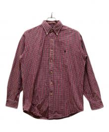 RALPH LAUREN（ラルフローレン）の古着「チェックシャツ」｜レッド