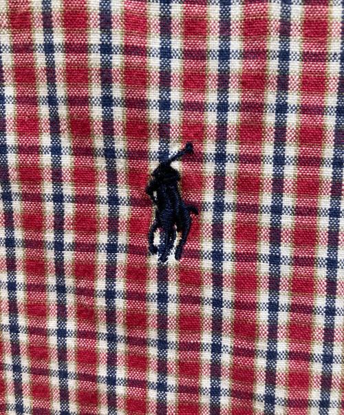 RALPH LAUREN（ラルフローレン）RALPH LAUREN (ラルフローレン) チェックシャツ レッド サイズ:Sの古着・服飾アイテム