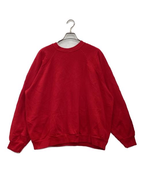 ヴィンテージ（ヴィンテージ）ヴィンテージ (ヴィンテージ) 80S ラグランスウェット レッド サイズ:2Ⅹ（54）の古着・服飾アイテム