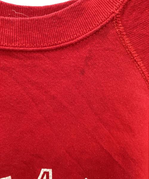 ヴィンテージ（ヴィンテージ）ヴィンテージ (ヴィンテージ) 80S ラグランスウェット レッド サイズ:2Ⅹ（54）の古着・服飾アイテム