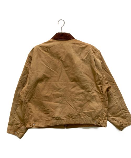 CarHartt（カーハート）CarHartt (カーハート) 企業ロゴ ダックジャケット ブラウン サイズ:2ｘｌの古着・服飾アイテム