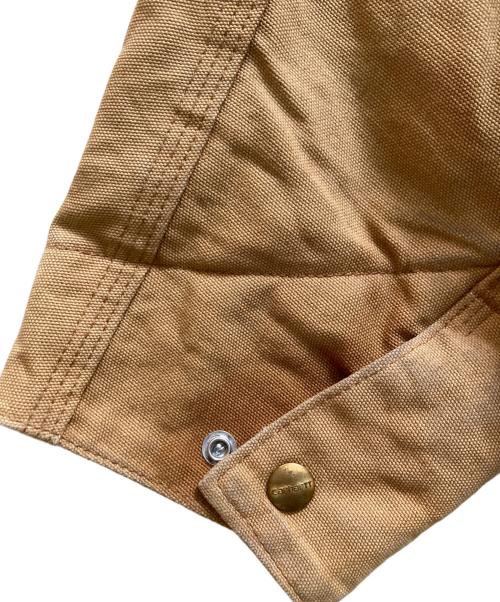 CarHartt（カーハート）CarHartt (カーハート) 企業ロゴ ダックジャケット ブラウン サイズ:2ｘｌの古着・服飾アイテム