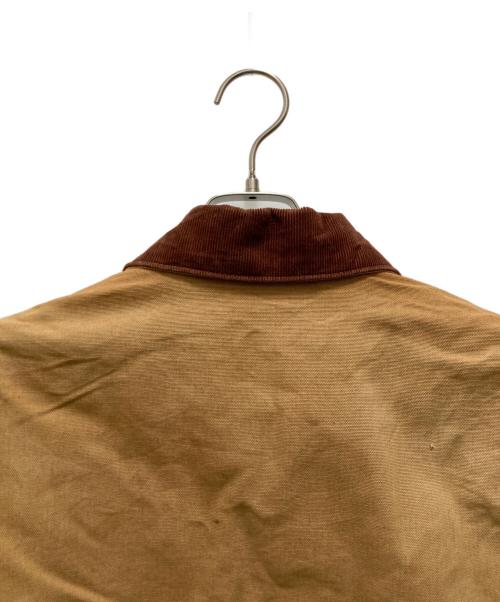 CarHartt（カーハート）CarHartt (カーハート) 企業ロゴ ダックジャケット ブラウン サイズ:2ｘｌの古着・服飾アイテム