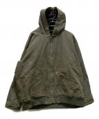 CarHarttカーハート）の古着「WASHED DUCK INSULATED ACTIVE JACKET」｜グリーン