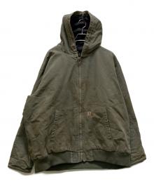 CarHartt（カーハート）の古着「WASHED DUCK INSULATED ACTIVE JACKET」｜グリーン