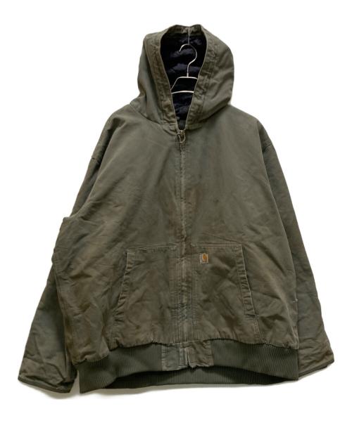 CarHartt（カーハート）CarHartt (カーハート) WASHED DUCK INSULATED ACTIVE JACKET グリーン サイズ:３XLの古着・服飾アイテム