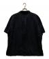 POLO RALPH LAUREN (ポロ・ラルフローレン) 開襟シルクリネン半袖シャツ ブラック サイズ:XXL：25000円