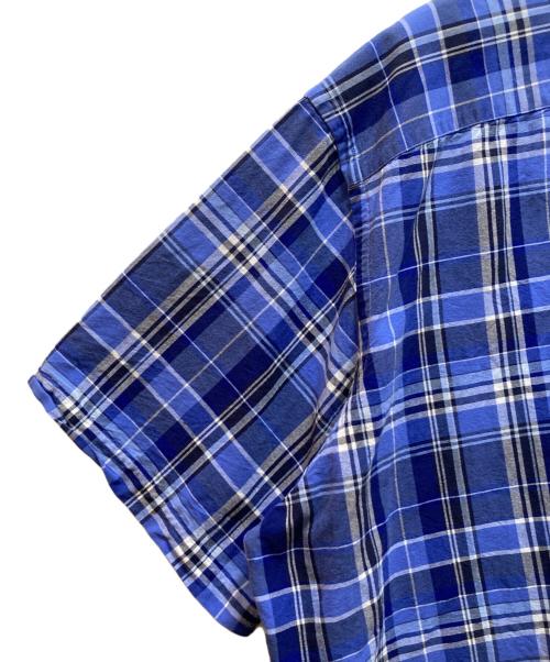 POLO RALPH LAUREN（ポロ・ラルフローレン）POLO RALPH LAUREN (ポロ・ラルフローレン) チェックシャツ ブルー サイズ:4XLの古着・服飾アイテム