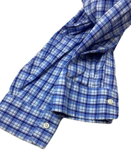 POLO RALPH LAUREN（ポロ・ラルフローレン）POLO RALPH LAUREN (ポロ・ラルフローレン) ギンガムチェックシャツ ブルー サイズ:XXLの古着・服飾アイテム