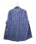 POLO RALPH LAUREN (ポロ・ラルフローレン) ギンガムチェックシャツ ブルー サイズ:XXL：4000円