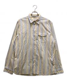 BROOKS BROTHERS（ブルックスブラザーズ）の古着「ストライプシャツ」｜イエロー