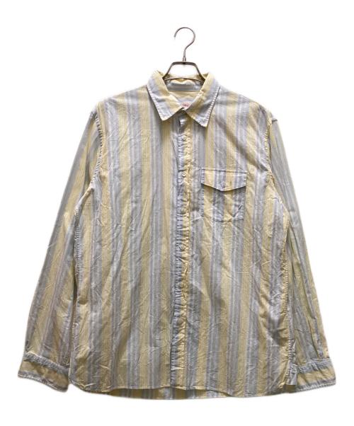 BROOKS BROTHERS（ブルックスブラザーズ）BROOKS BROTHERS (ブルックスブラザーズ) ストライプシャツ イエロー サイズ:XXLの古着・服飾アイテム