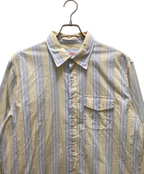 BROOKS BROTHERS（ブルックスブラザーズ）BROOKS BROTHERS (ブルックスブラザーズ) ストライプシャツ イエロー サイズ:XXLの古着・服飾アイテム