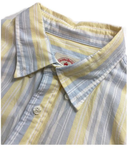 BROOKS BROTHERS（ブルックスブラザーズ）BROOKS BROTHERS (ブルックスブラザーズ) ストライプシャツ イエロー サイズ:XXLの古着・服飾アイテム