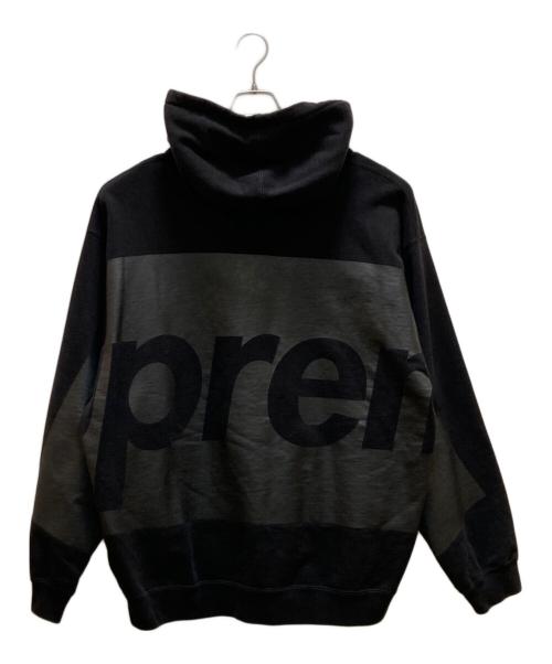 SUPREME（シュプリーム）SUPREME (シュプリーム) ビッグロゴプルオーバーパーカー ブラック サイズ:ＸＬの古着・服飾アイテム