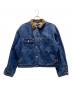 POLO RALPH LAUREN（ポロ・ラルフローレン）の古着「ヴィンテージ 襟コーズ デニムトラッカージャケット」｜インディゴ