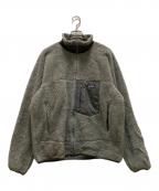 Patagoniaパタゴニア）の古着「クラシックレトロX ボアフリースジャケット」｜カーキ