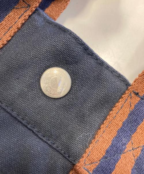 HERMES（エルメス）HERMES (エルメス) フールトゥPM ネイビー×ブラウンの古着・服飾アイテム