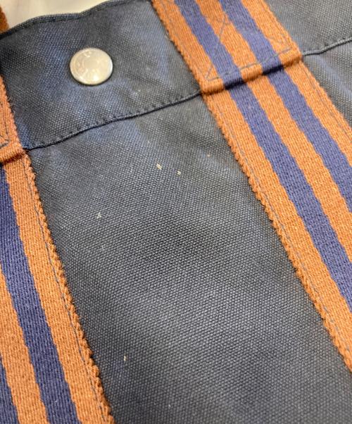 HERMES（エルメス）HERMES (エルメス) フールトゥPM ネイビー×ブラウンの古着・服飾アイテム