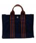 HERMES (エルメス) フールトゥPM ネイビー×ブラウン：12000円
