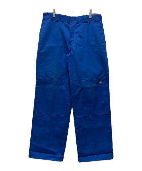 Dickies（ディッキーズ）Dickies (ディッキーズ) ダブルニーワークパンツ ブルー サイズ: 32×30の古着・服飾アイテム