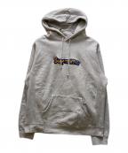 SUPREMEシュプリーム）の古着「ゴンズロゴ プルオーバーパーカー」｜グレー