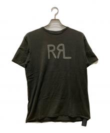 RRL（ダブルアールエル）の古着「Ranch ロゴプリントTシャツ」｜ブラウン