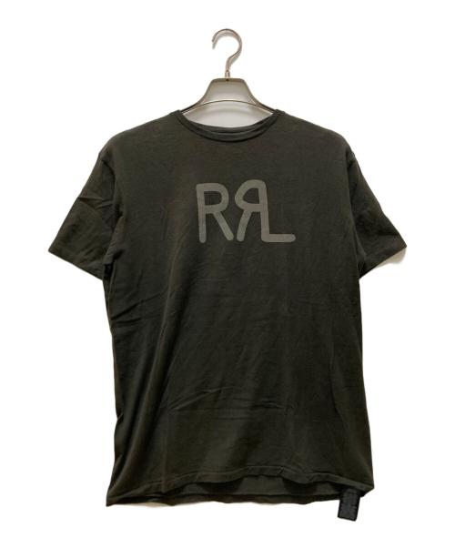 RRL（ダブルアールエル）RRL (ダブルアールエル) Ranch ロゴプリントTシャツ ブラウン サイズ:Mの古着・服飾アイテム