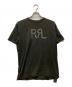 RRL（ダブルアールエル）の古着「Ranch ロゴプリントTシャツ」｜ブラウン