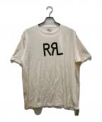 RRLダブルアールエル）の古着「ロゴTシャツ」｜ホワイト