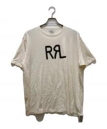 RRL（ダブルアールエル）の古着「ロゴTシャツ」｜ホワイト