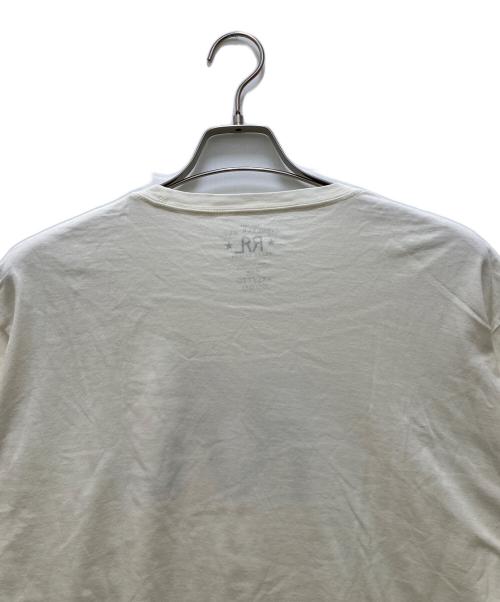 RRL（ダブルアールエル）RRL (ダブルアールエル) ロゴTシャツ ホワイト サイズ:XXLの古着・服飾アイテム