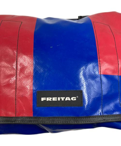 FREITAG（フライターグ）FREITAG (フライターグ) メッセンジャーバッグ ブルー×レッドの古着・服飾アイテム