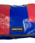 中古・古着 FREITAG (フライターグ) メッセンジャーバッグ ブルー×レッド：17000円