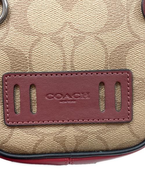 COACH（コーチ）COACH (コーチ) ミニショルダーバッグ パープルの古着・服飾アイテム