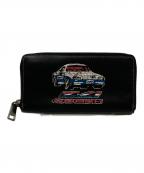 COACHコーチ）の古着「ウィズカー 長財布」｜ブラック