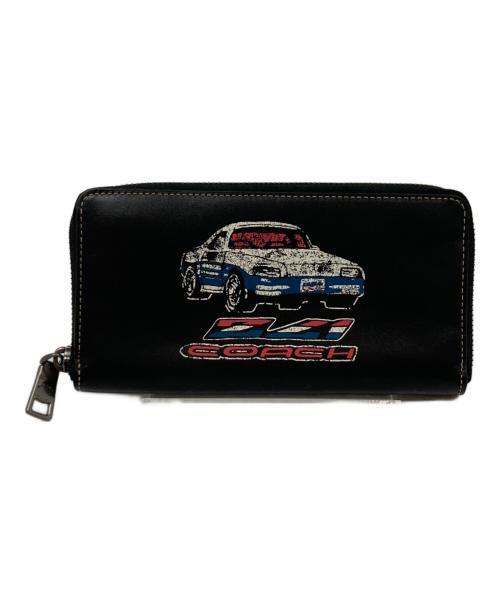 COACH（コーチ）COACH (コーチ) ウィズカー 長財布 ブラックの古着・服飾アイテム