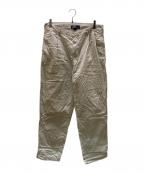 POLO RALPH LAURENポロ・ラルフローレン）の古着「2タックワイドパンツ」｜ベージュ