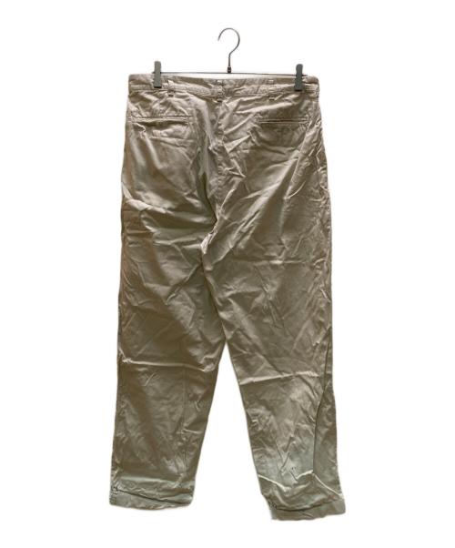 POLO RALPH LAUREN（ポロ・ラルフローレン）POLO RALPH LAUREN (ポロ・ラルフローレン) 2タックワイドパンツ ベージュ サイズ: 35/32の古着・服飾アイテム