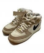 NIKEナイキ）の古着「エアフォース1 ミッド "ペイル アイボリー アンド シマー/居酒屋"」｜ベージュ