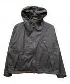 DANTONダントン）の古着「ナイロンフードダブルジップジャケット」｜グレー