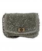 ）の古着「ルッケット 2WAYミニショルダーバッグ」｜シルバー